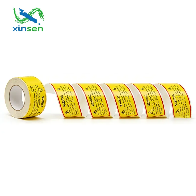 Bao bì Xinsen cung cấp nhãn công nghiệp tùy chỉnh chất lượng cao cho các ứng dụng công nghiệp phức tạp