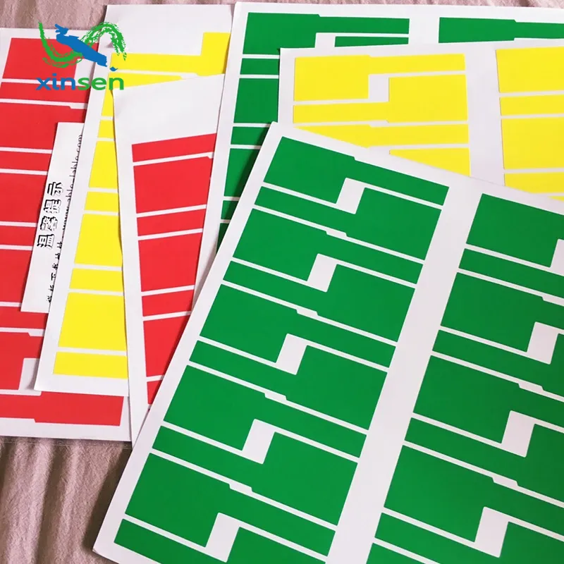 Nhãn cáp sạc màu