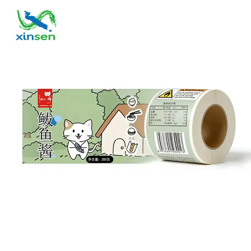 Nhãn chống thấm thực phẩm đông lạnh