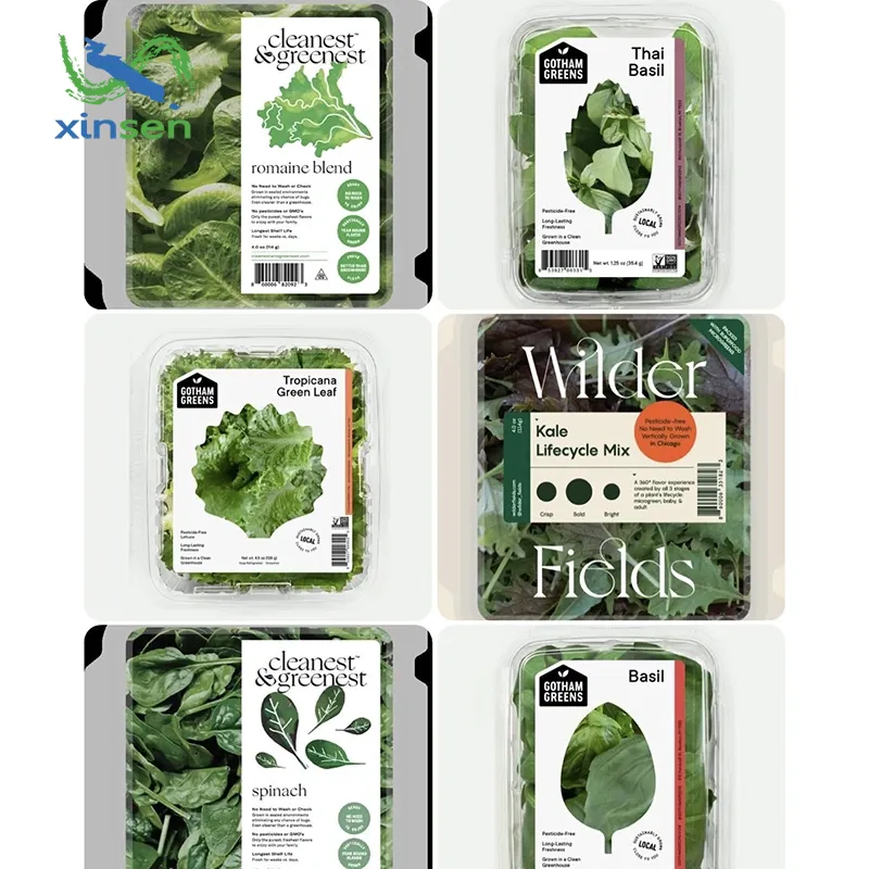 Nhãn thực phẩm chống thấm rau quả