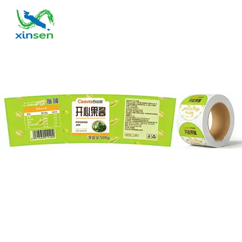 Nhãn chống vết chai thủy tinh đựng gia vị