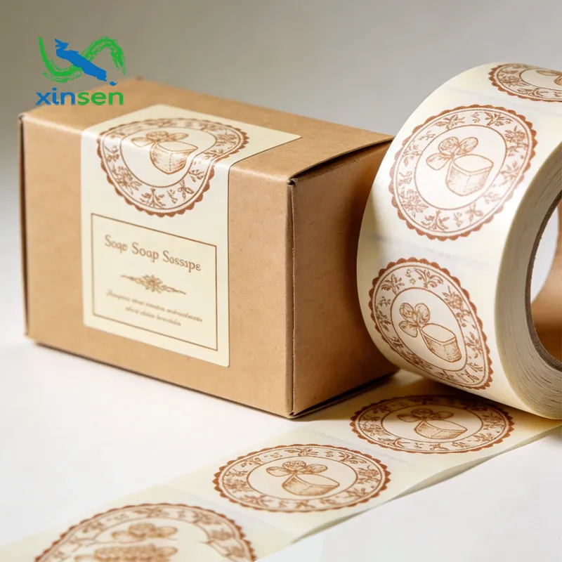 Nhãn xà phòng giấy tráng thân thiện với môi trường chống ẩm